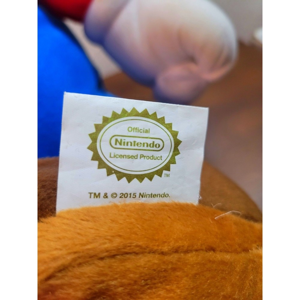 Nintendo Super Mario LARGE 23" plush 2020. Secret Pocket On Back! - Picture 5 of 5